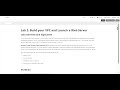 AWS Academy Cloud Foundations - Lab 2: Build your VPC and Launch a Web Server
