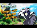 The FASTEST way to unlock the Hunter Class! | World // Zero