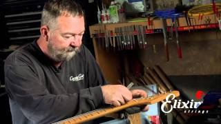 Setting Up Your Stratocaster Guitar: Nut Action Height Adjustment  (Step 3 of 4) | ELIXIR Strings