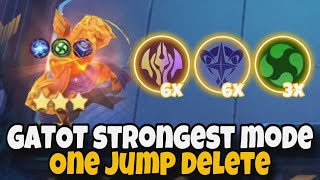 GATOT STRONGEST MODE !! INSTANTLY DELETE ENEMY | MAGIC CHESS MLBB