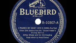 1939 OSCAR-NOMINATED SONG: I Poured My Heart Into A Song - Artie Shaw (Helen Forrest, vocal)