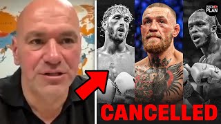 Dana White SHUTS DOWN Logan Paul \u0026 KSI vs Conor McGregor