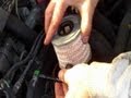 Fuel filter change step by step