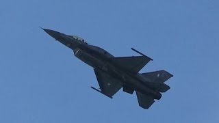 Η επίδειξη της F16 Demo Team \