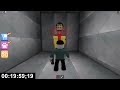 speed run in 500 scary obby from barry prison siren cop grumpy gran evil daycare horror clown