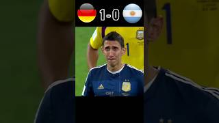 Germany X Argentina Fifa World Cup 2014 Final Highlights #football #shorts #youtube