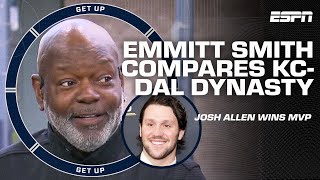 Emmitt Smith on LEGENDARY Cowboys era + Dom calls Josh Allen's MVP win 'COWARD STUFF' 😳 | Get Up