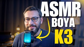 Boya K3 ASMR Mic Unboxing \u0026 Review: Best Budget Microphone for Beginners!