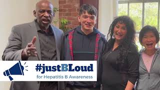 #justBLoud for Hepatitis Awareness Month