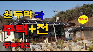 (물번49) 가격을 확 내렸습니다. 제천시 송학면 주택+전/더 많은 농사를 원하시면 답 추가 매매 가능