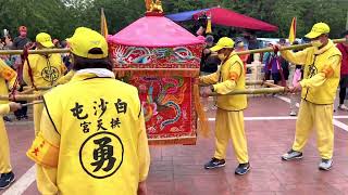 經過多年媽祖再度停駕，讓虎尾帥興宮主委激動又感恩，2022白沙屯媽祖往北港徒步進香-1