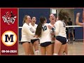 !!HIGHLIGHTS!! University at Menlo Girls Volleyball 09.04.24