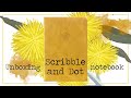 Unboxing Scribble & Dot dot grid bullet journal notebook