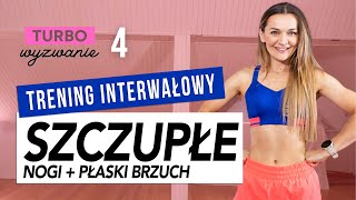 TURBO WYZWANIE 4: Odchudzający INTERWAŁ + nogi i brzuch 🔥 Monika Kołakowska