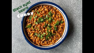 LOBIA MASALA | Punjabi Roongi curry | Black eyed beans curry | Healthy Indian | Food with Chetna