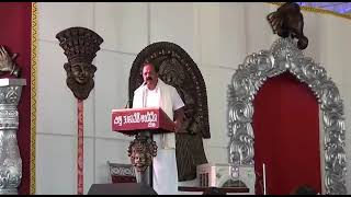 Vishwa Tuluvere Ayeno - Sarvotham Shetty great speech in tulu