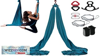 VEVOR Aerial Silk \u0026 Yoga Swing 8.7 Yards Aerial Yoga Hammock Kit Review