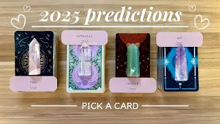 🍀 2025 TAROT PREDICTIONS 🍀 Pick A Card IN-DEPTH reading (Love, Family, Career, Finances + Property)🌻