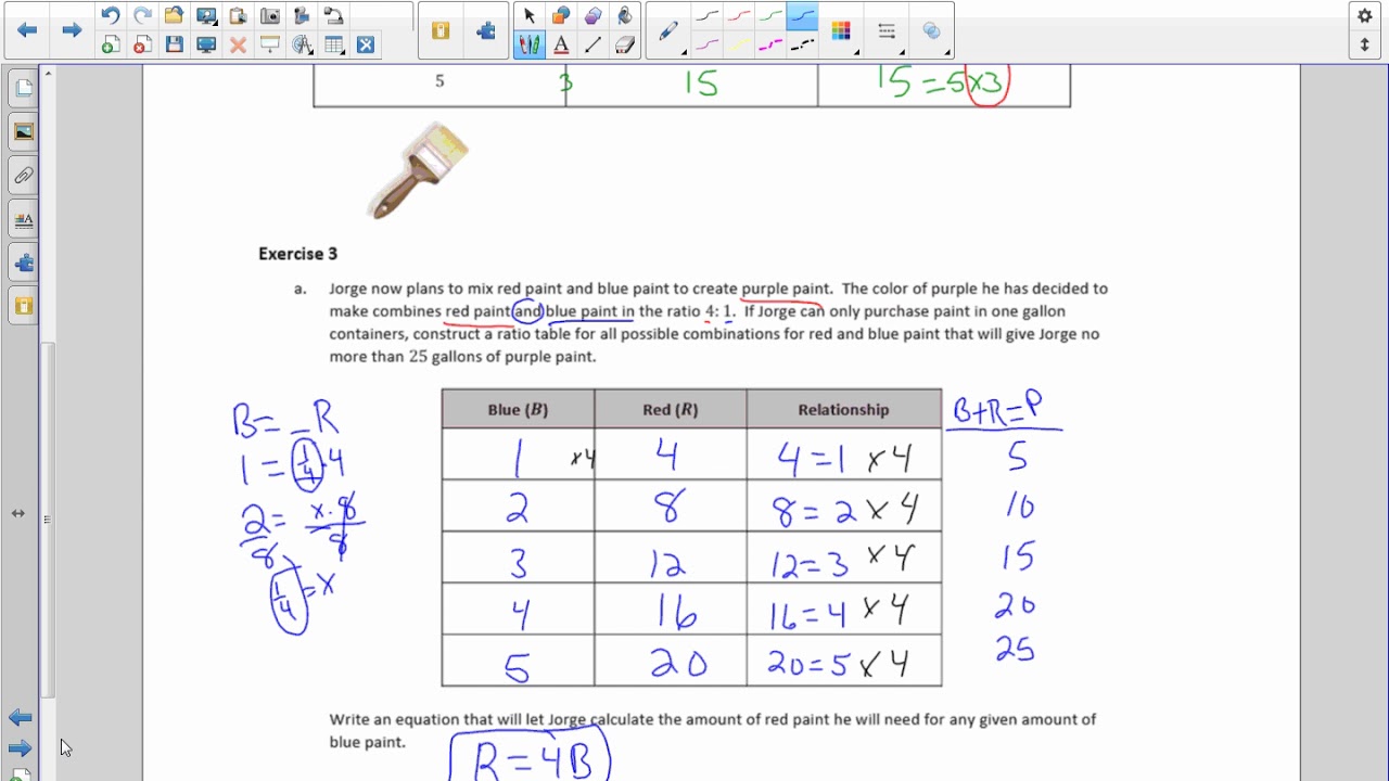 Eureka Math Grade 6 Module 1 Lesson 13 Classwork - Conrad Moore's 1st ...