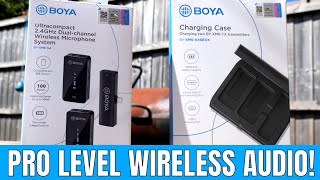 PRO Level Wireless Broadcast Audio From An IPHONE - Boya BY-XM6-K4