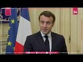 French president says closing borders with Italy is a 'bad' move