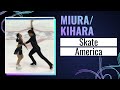 MIURA / KIHARA (JPN) | Pairs Short Program | Skate America 2024 | #GPFigure