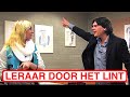 LERAAR GAAT HELEMAAL DOOR HET LINT