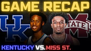 Kentucky vs. Mississippi State Full Game Recap!