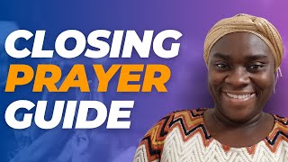 How to do Closing Prayers and Sharing Benediction