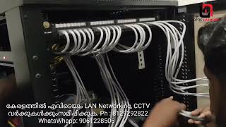 Network rack dressing| Optic Harmony Solutions | Dineesh Kumar C D