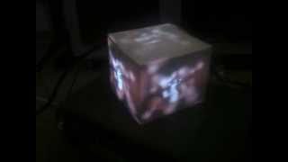 Projection Mapped Unreal Cascade Particles