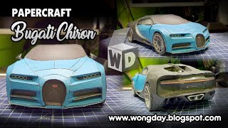 Build Papercraft Bugatti Chiron