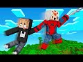 BOCIL BERUBAH MENJADI SPIDERMAN KARENA DI GIGIT LABA LABA DI MINECRAFT!!