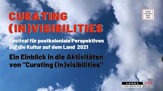 Curating (In)visibilities | Ein Einblick in die Aktivitäten von Curating (In)visibilities