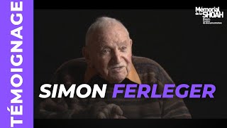 Témoignage de Simon Ferleger, rescapé de la Shoah