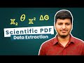 Extract Table Data from PDF in Python | Scientific Notation Explained