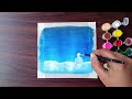 watercolor christmas🎄painting easy watercolor drawing step by step poster colour painting ideas