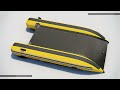 inflatable catamaran 3d model