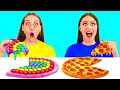 Pizza Decorating Challenge | Funny Food Situations by PaRaRa Challenge