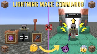 Command Block Tutorial #254: Lightning Mace Commands in Minecraft (1.21+)