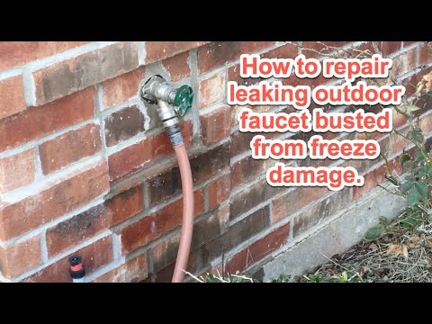 Outdoor Faucet Repair from Freezing Outdoor Faucet Repair from Freezing