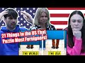 BRITISH FAMILY REACTS! 21 Things in the US That Puzzle Most Foreigners!