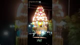 Majestic Ratham Procession during Hindu Festival in Chilakaluripet