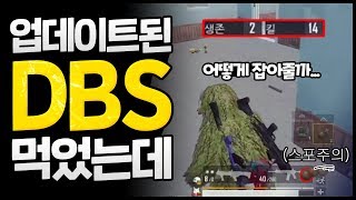 [모바일 배그] 업데이트된 신총 DBS 먹어봤습니다..