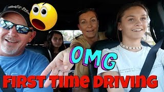 Emma's First Time Driving! Drive with Me Vlog! This is Not going to End Well!