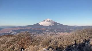 雪の金時山（2025年1月5日）