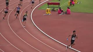 2019全國小學田徑錦標賽國小男12*100公尺接力計時決賽第一組