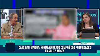 Milagros Leiva Entrevista - ENE 20 - NOEMI ALVARADO COMPRÓ DOS PROPIEDADES EN SOLO 5 MESES | Willax