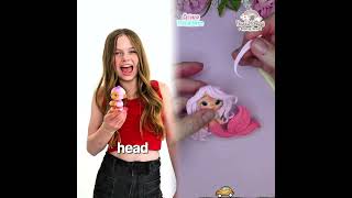 My Daughter Transforms Me into a PINK MONKEY #shortsvideo