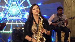 Pushpa : Saami Saami - Saxophone Cover by Saxophone Queen Lipika || Saxophone 2023 || Bikash Studio